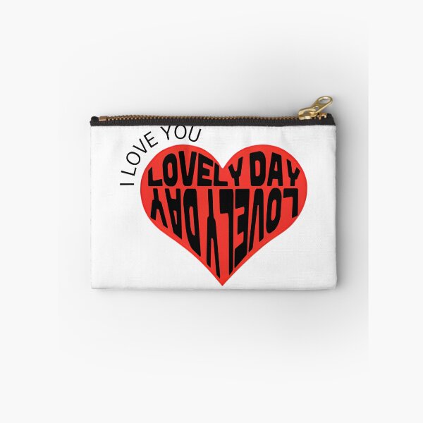 Item preview, i love you heart lovely day image  designed and sold by liebeu.