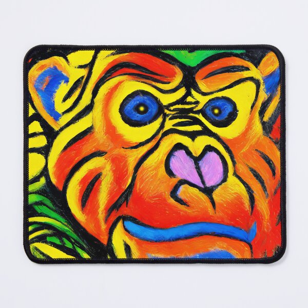 Item preview, Neon colourful ape designed and sold by mariapor97.