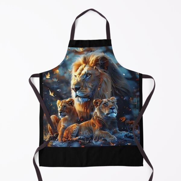 Item preview, Lion Family in the Forest l designed and sold by LeahArts159.