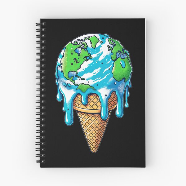 Item preview, Melting Earthcream Cone designed and sold by digital-savant.