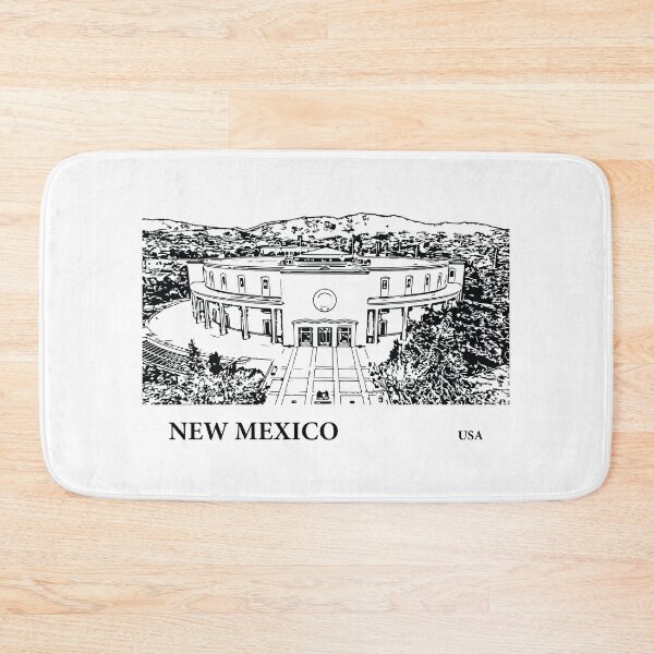 Item preview, New Mexico State USA designed and sold by Lakeric Cityscapes.