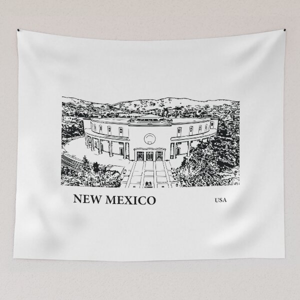 Item preview, New Mexico State USA designed and sold by Lakeric Cityscapes.