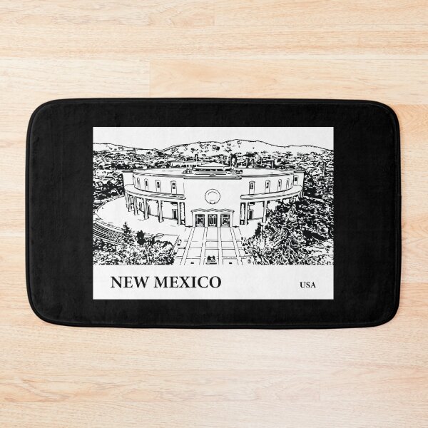 Item preview, New Mexico State USA designed and sold by Lakeric Cityscapes.