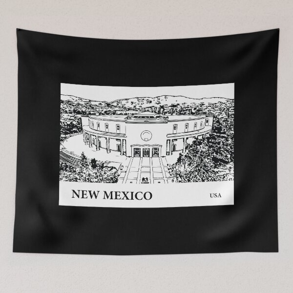 Item preview, New Mexico State USA designed and sold by Lakeric Cityscapes.
