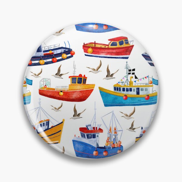 Item preview, Cornish Fishing Boats designed and sold by SarahWhittle.