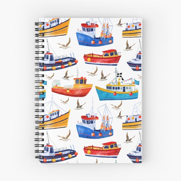 Item preview, Cornish Fishing Boats designed and sold by SarahWhittle.