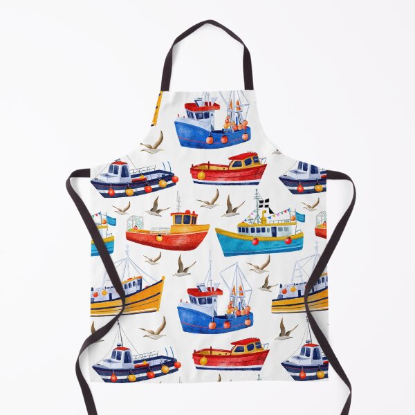 Item preview, Cornish Fishing Boats designed and sold by SarahWhittle.