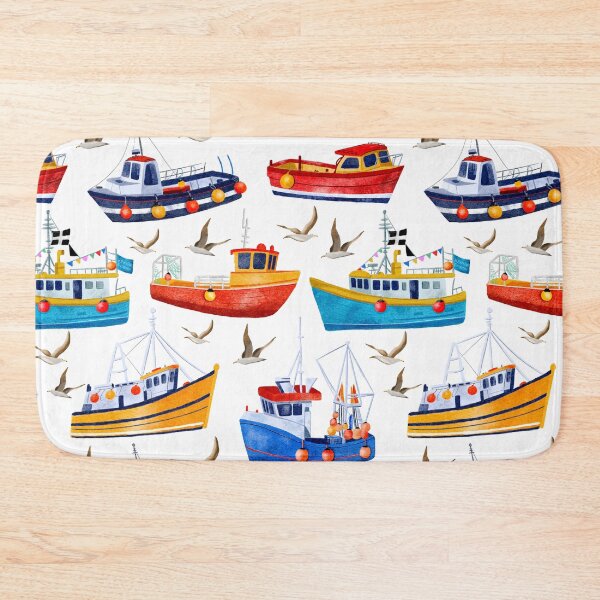 Item preview, Cornish Fishing Boats designed and sold by SarahWhittle.