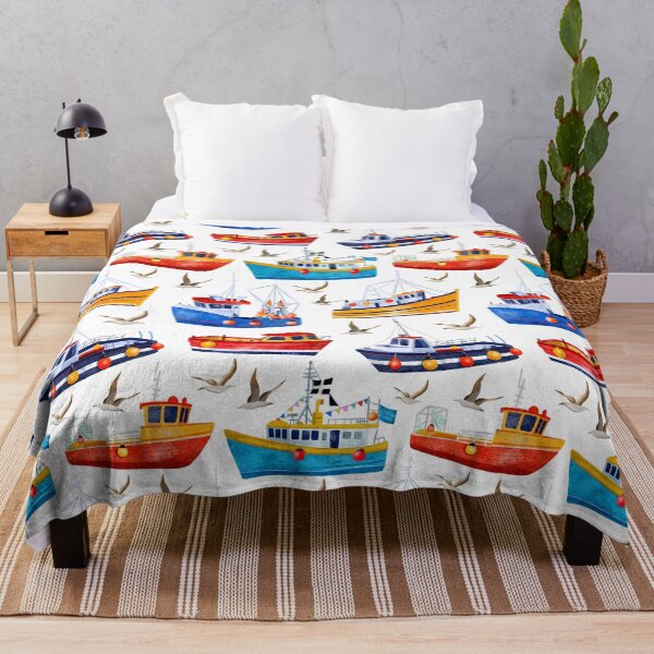 Item preview, Cornish Fishing Boats designed and sold by SarahWhittle.
