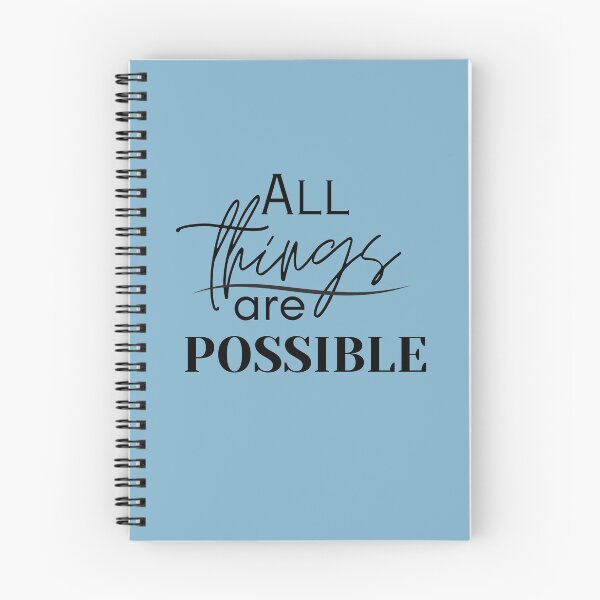 Item preview, All Things are Possible, Bible Verse ,Christian Gospel Quotes, Inspirational  Christian Woman Design, designed and sold by mattlee20.