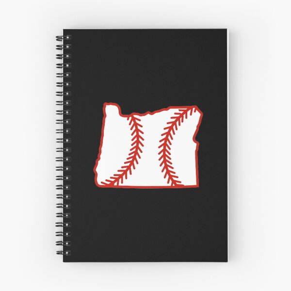 Item preview, Oregon State Outline Baseball Stitch designed and sold by US States Merch.