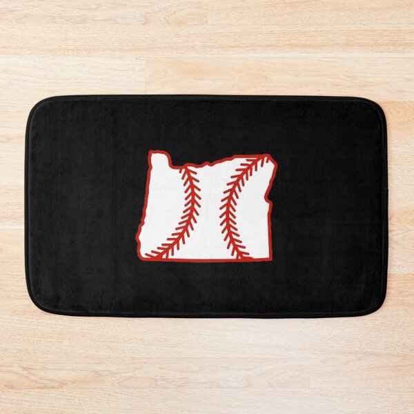 Item preview, Oregon State Outline Baseball Stitch designed and sold by US States Merch.