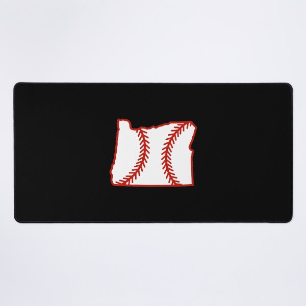 Item preview, Oregon State Outline Baseball Stitch designed and sold by US States Merch.