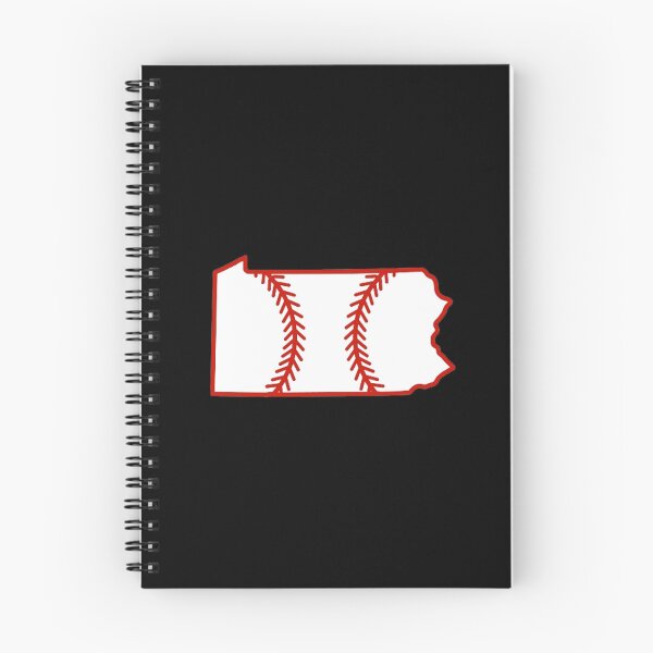 Item preview, Pennsylvania State Outline Baseball Stitch designed and sold by US States Merch.