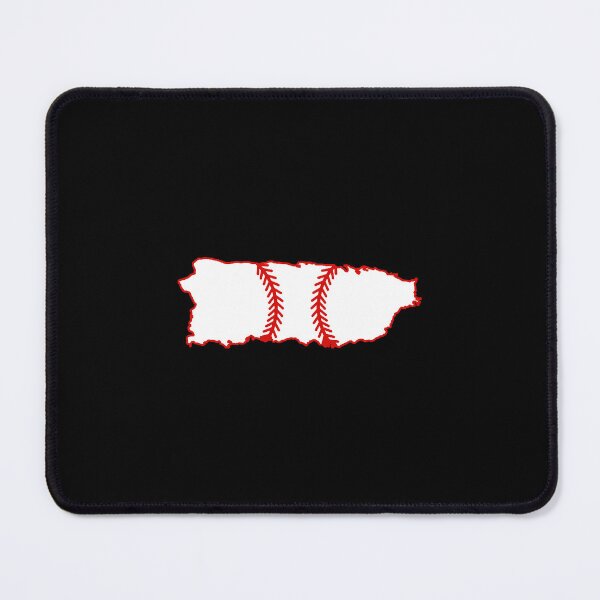 Item preview, Puerto Rico State Outline Baseball Stitch designed and sold by US States Merch.
