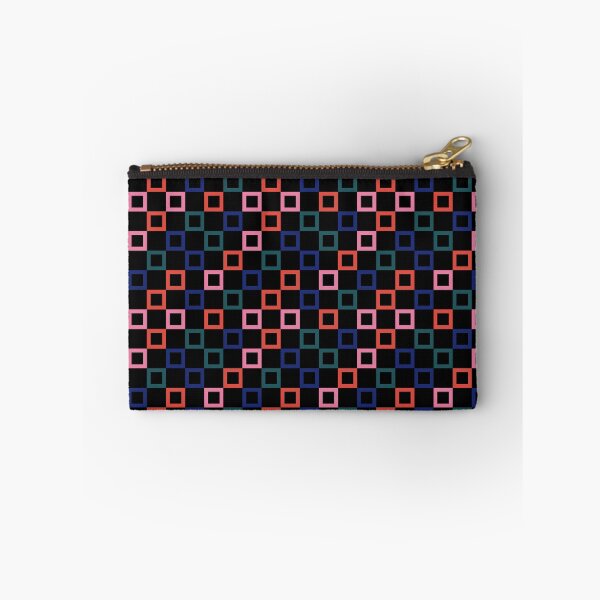Item preview, Retro Boxes Print Pattern Orange Blue Pink Green designed and sold by VioletsnPansies.