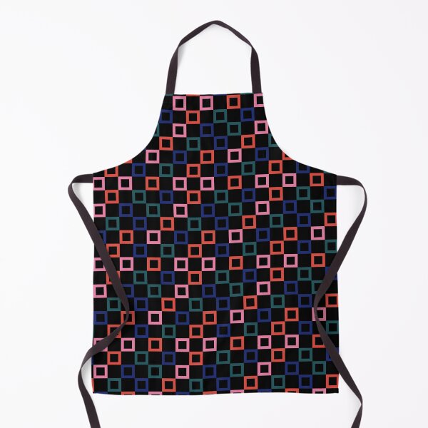 Item preview, Retro Boxes Print Pattern Orange Blue Pink Green designed and sold by VioletsnPansies.