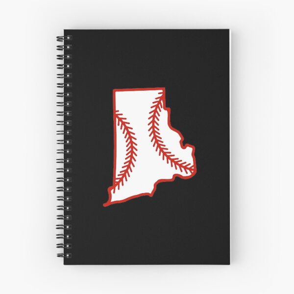 Item preview, Rhode Island State Outline Baseball Stitch designed and sold by US States Merch.