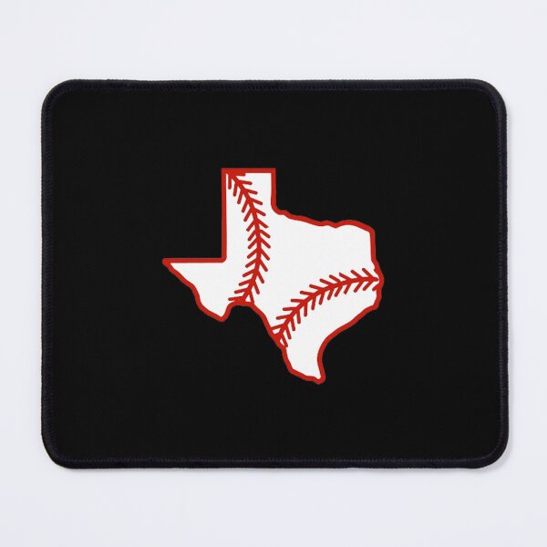 Item preview, Texas State Outline Baseball Stitch designed and sold by US States Merch.