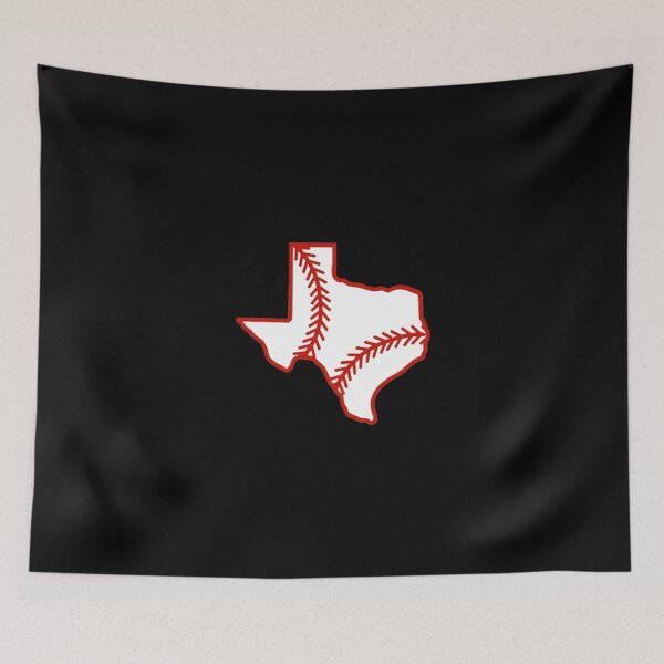 Item preview, Texas State Outline Baseball Stitch designed and sold by US States Merch.