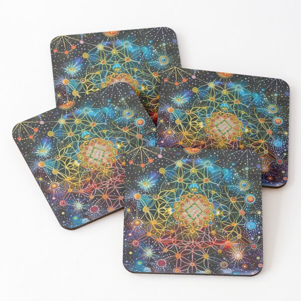 Item preview, Sacred Geometry Abstract Art designed and sold by Obsidian Ink by Wilshire.