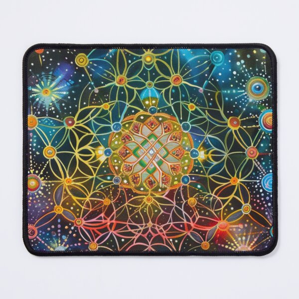 Item preview, Sacred Geometry Abstract Art designed and sold by Obsidian Ink by Wilshire.