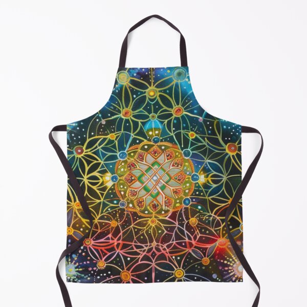 Item preview, Sacred Geometry Abstract Art designed and sold by Obsidian Ink by Wilshire.