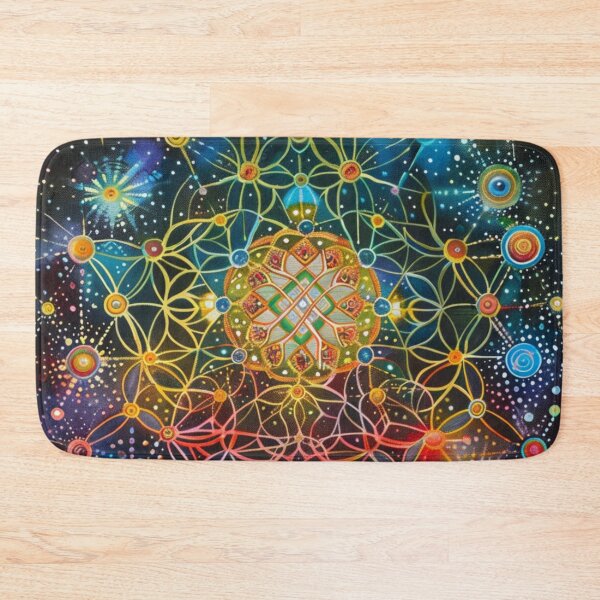 Item preview, Sacred Geometry Abstract Art designed and sold by Obsidian Ink by Wilshire.