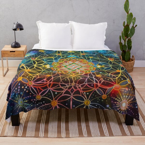 Item preview, Sacred Geometry Abstract Art designed and sold by Obsidian Ink by Wilshire.