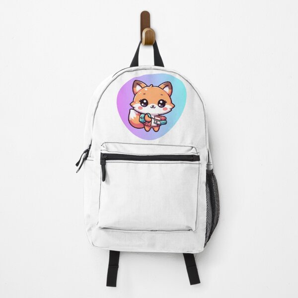 Item preview, Kawaii School Fox designed and sold by BassHeadMomma.