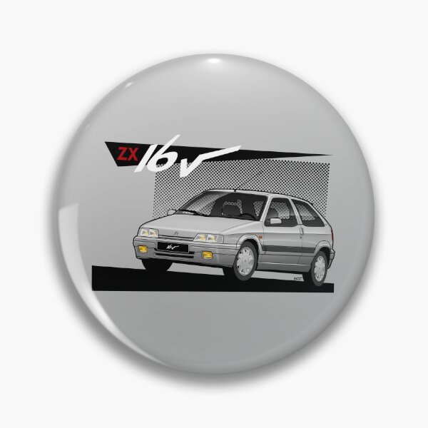 Artikelvorschau, Citro.en ZX 16V 3/4 Umrissgrafik entworfen und verkauft von RJWautographics.