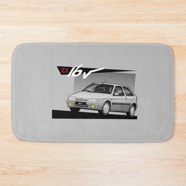 Item preview, Citro.en ZX 16V 3/4 outline graphic illustration  designed and sold by RJWautographics.