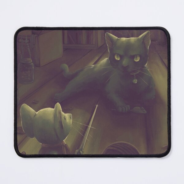 Item preview, Cat and Mouse designed and sold by BreenanaBread.