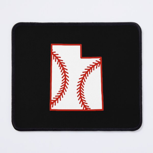 Item preview, Utah State Outline Baseball Stitch designed and sold by US States Merch.