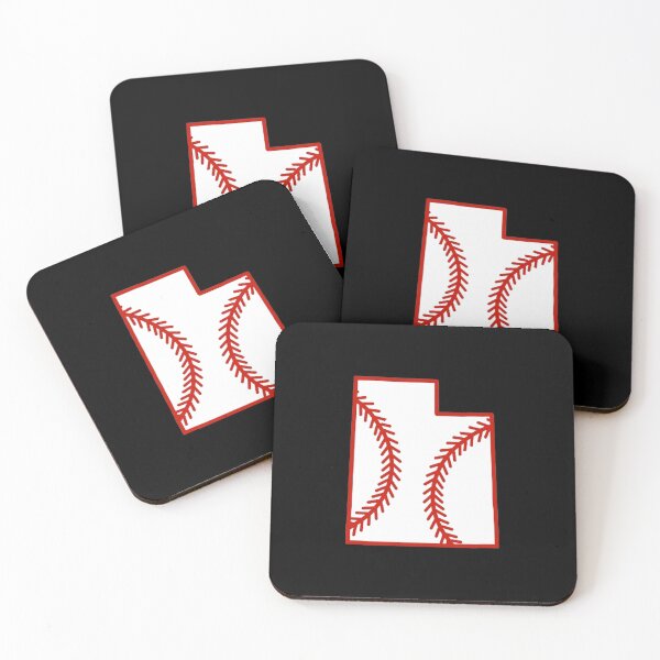 Item preview, Utah State Outline Baseball Stitch designed and sold by US States Merch.