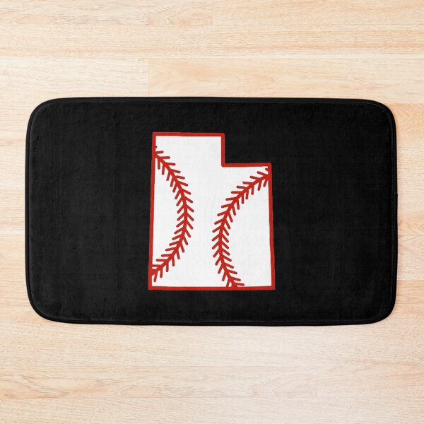 Item preview, Utah State Outline Baseball Stitch designed and sold by US States Merch.