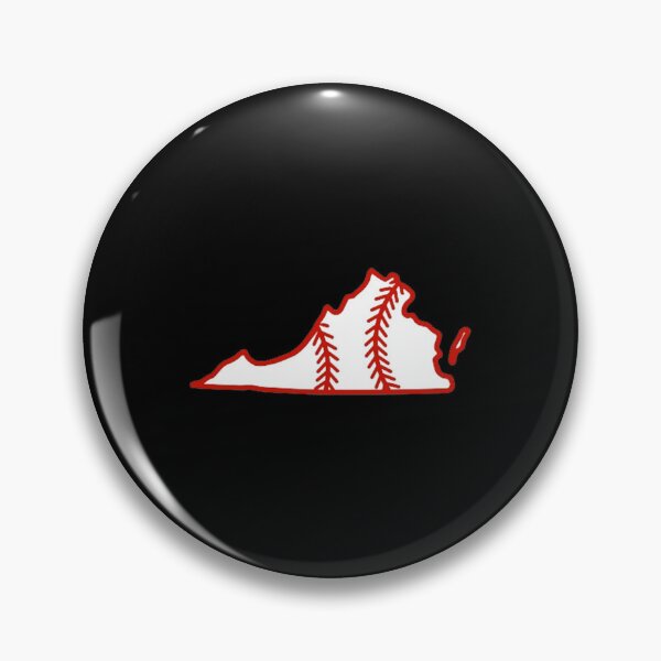 Item preview, Virginia State Outline Baseball Stitch designed and sold by US States Merch.