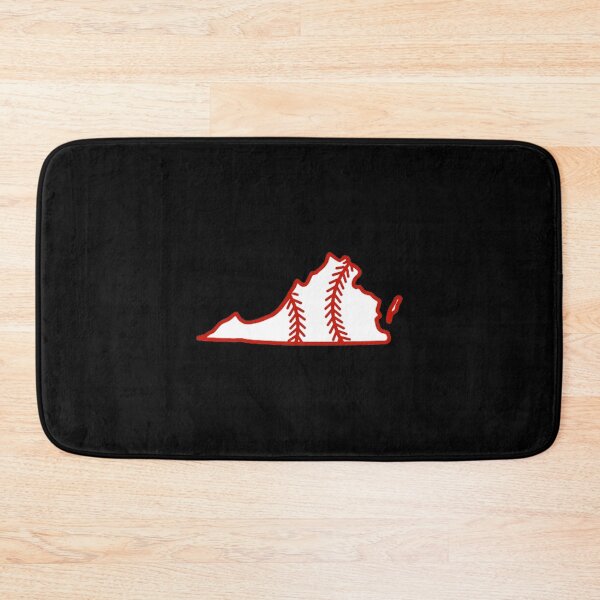 Item preview, Virginia State Outline Baseball Stitch designed and sold by US States Merch.