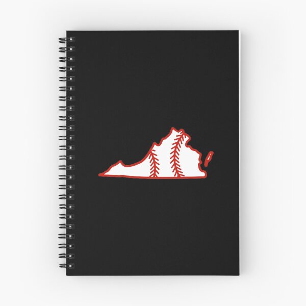 Item preview, Virginia State Outline Baseball Stitch designed and sold by US States Merch.