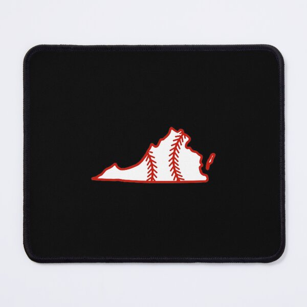 Item preview, Virginia State Outline Baseball Stitch designed and sold by US States Merch.