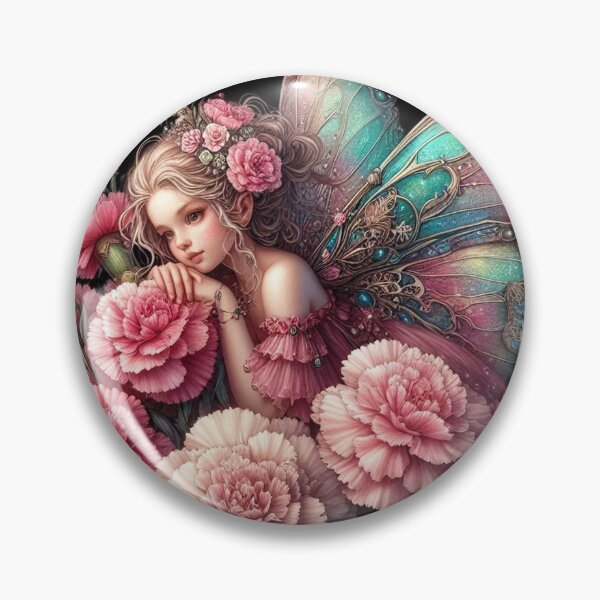 Item preview, A pink Carnation, faerie tale designed and sold by Faerieglen.