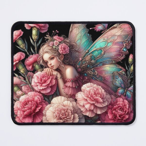 Item preview, A pink Carnation, faerie tale designed and sold by Faerieglen.