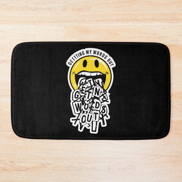 Item preview, Getting My Words Out Emoji Design designed and sold by Taans-Creation.