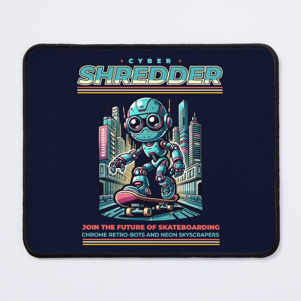 Item preview, Robot Skateboarding designed and sold by RockBeeDesigns.
