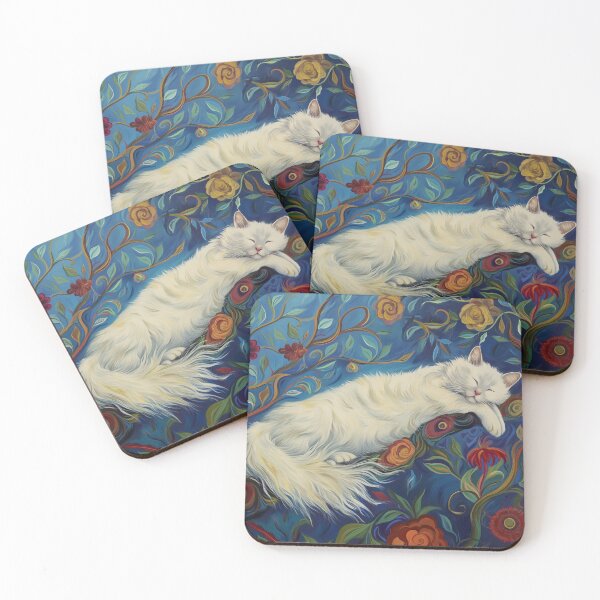 Item preview, Turkish Angora Cat designed and sold by happydadart.
