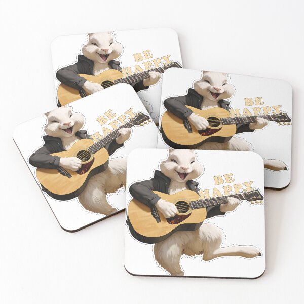 Item preview, Happy Rabbit Playing - The Happy Song designed and sold by Lia's AI Art.