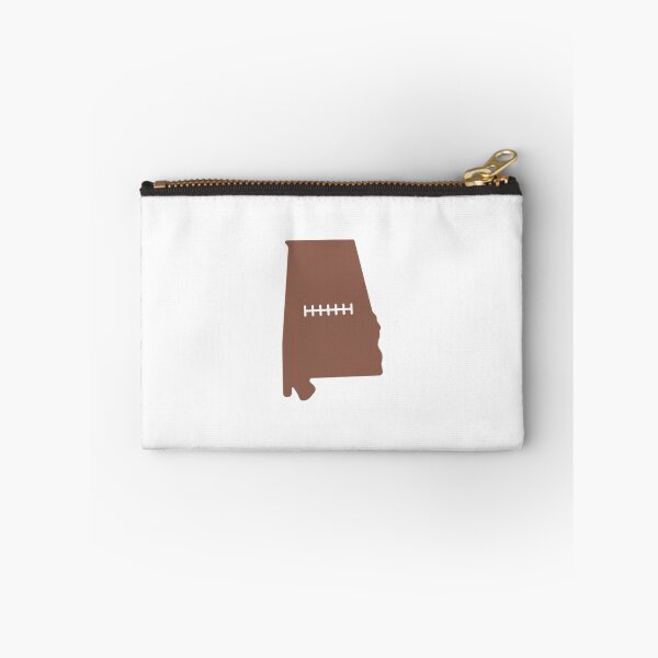 Item preview, Alabama State Outline Football Stitch designed and sold by US States Merch.