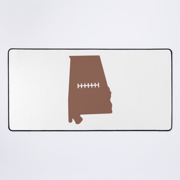 Item preview, Alabama State Outline Football Stitch designed and sold by US States Merch.