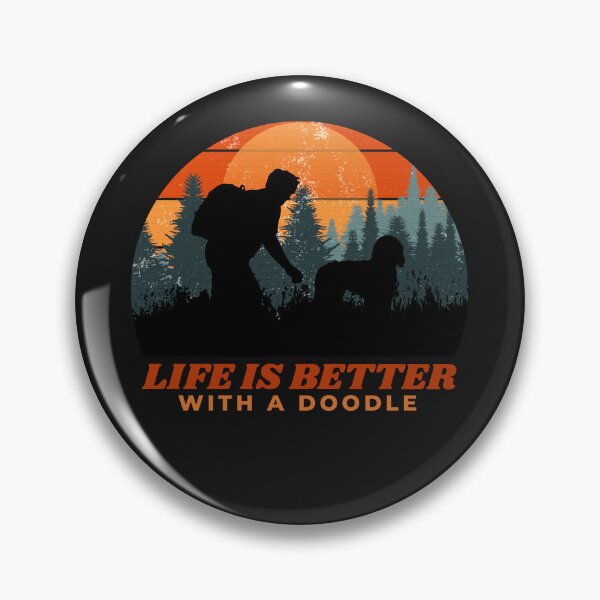 Item preview, Life Is Better With A Doodle Goldendoodle Labradoodle Dad Gift designed and sold by Guarddogdrive.