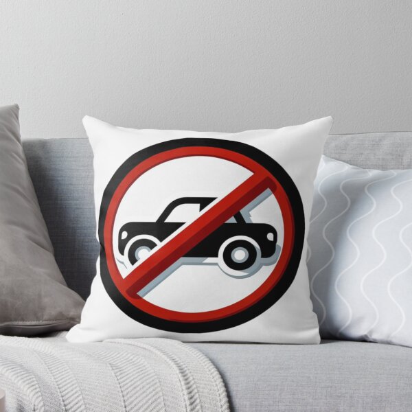 Item preview, No Cars Sign designed and sold by ShaikTalatAziz.